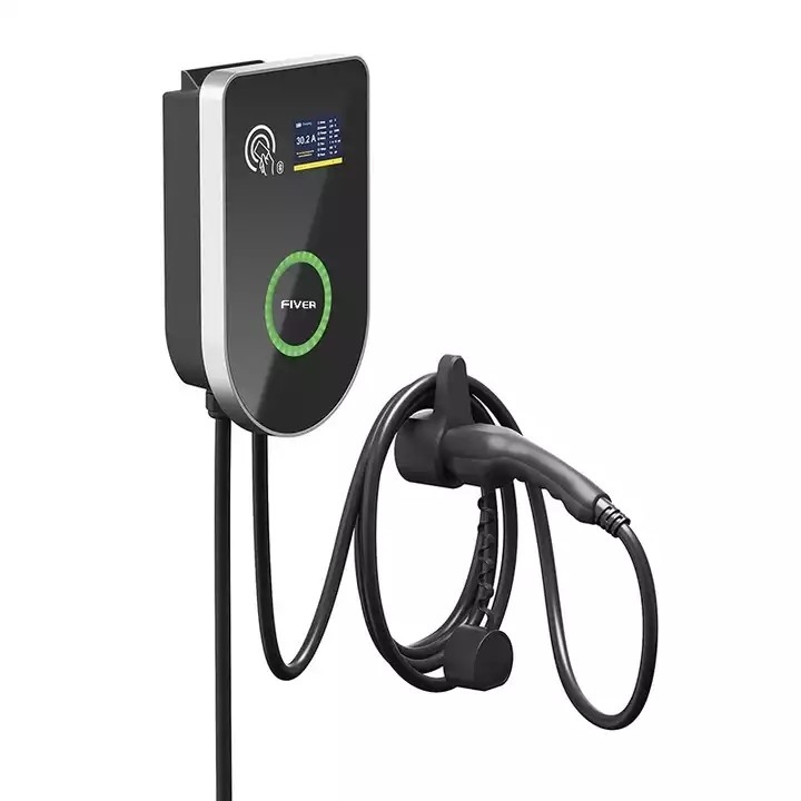 OCPP 1.6 와이파이 4G와 32A 레벨 2 공공 상업적 EV 충전소