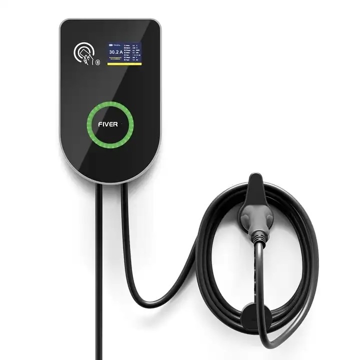 32A EV 충전소 OCPP 1.6 와이파이 4G 커뮤니케이션을 가진 똑똑한 Wallbox 22KW