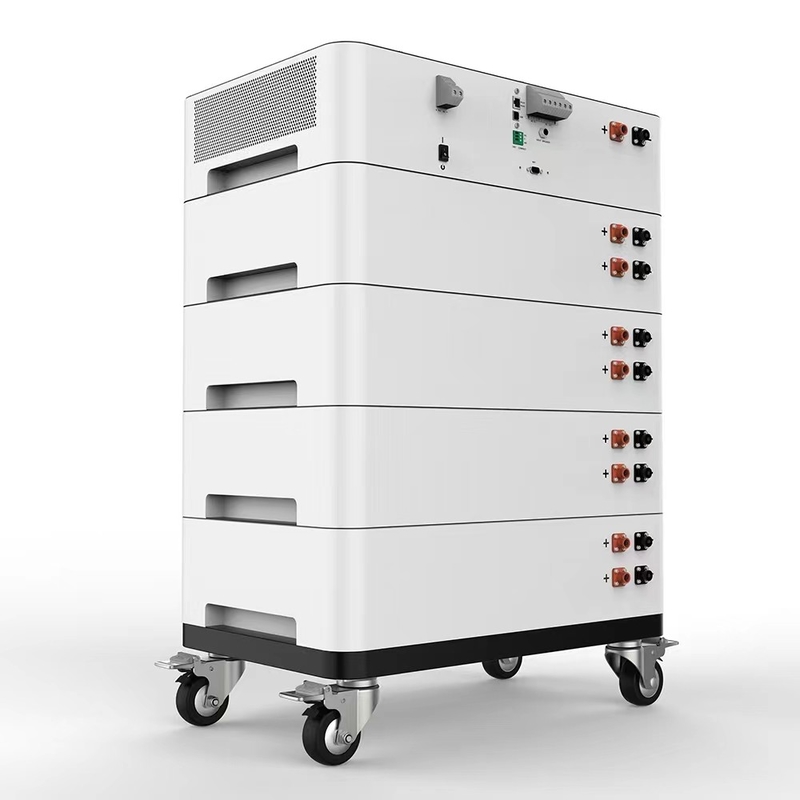가정용 태양 에너지 저장 시스템 스택형 모듈형 Growatt 51.2v 10kwh 20kwh 30kwh 50kwh Lifepo4