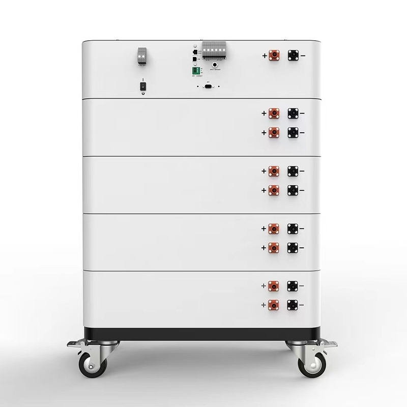 가정용 태양 에너지 저장 시스템 스택형 모듈형 Growatt 51.2v 10kwh 20kwh 30kwh 50kwh Lifepo4