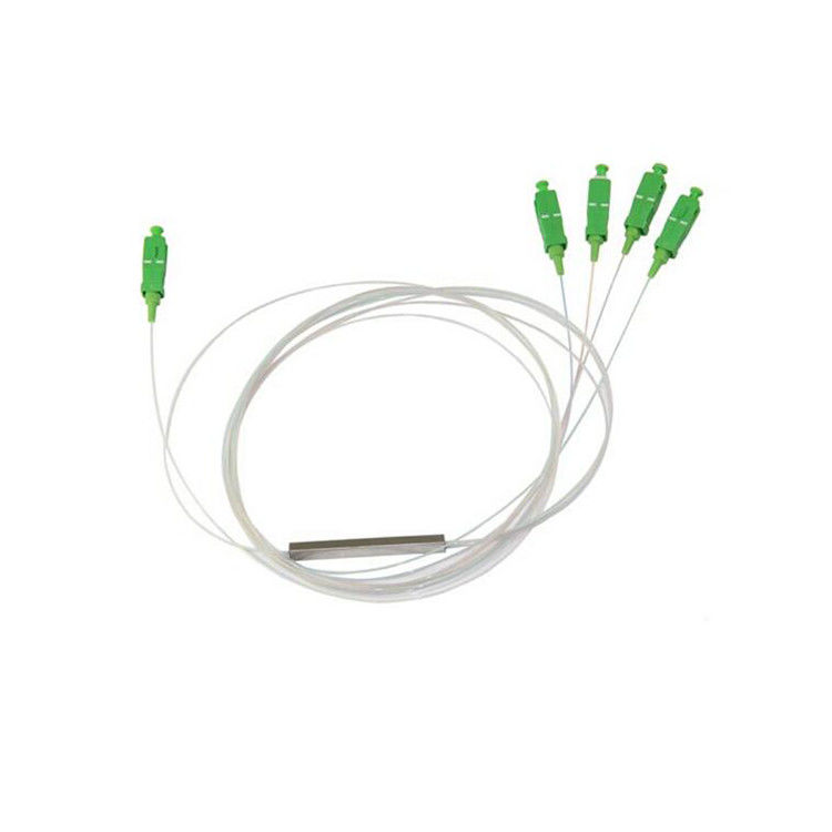 G.657A GPON 에폰 FTTH PLC 분배기 / 900 um 스틸 튜브 PLC 섬유 광학 분배기