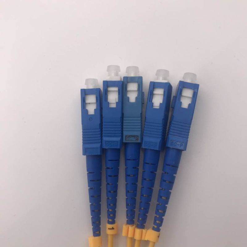연결기와 에폰 GPON 광섬유 PLC 분배기 1 * 4 저삽입 손실