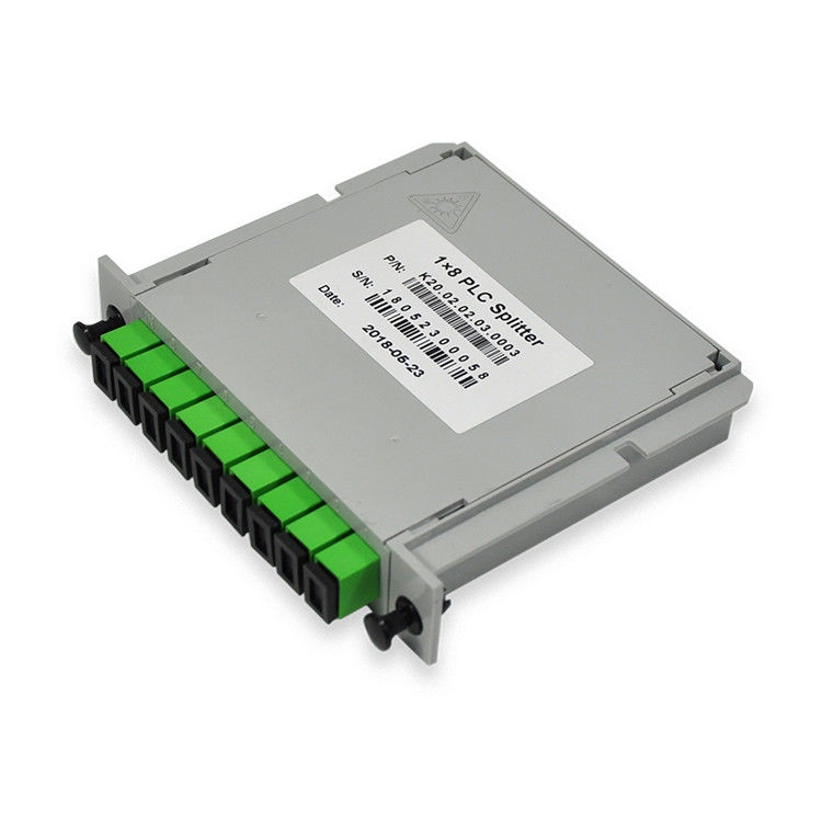 1m SC / APC 광섬유 PLC 분배기 카세트 1*8 종류 DIN 1X8-plc