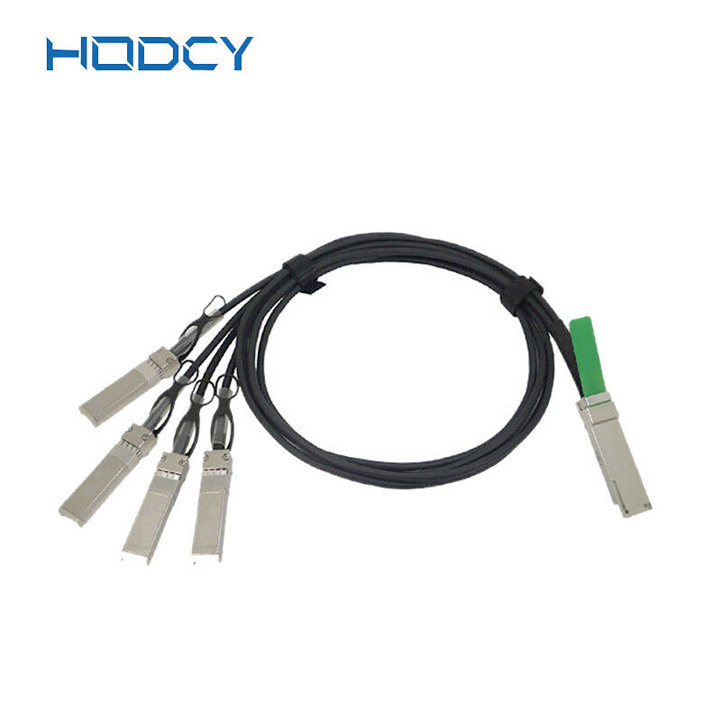 데이타 센터를 위한 40G QSFP+TO SFP+AOC 활동적 광케이블 / 브레이크아웃 케이블