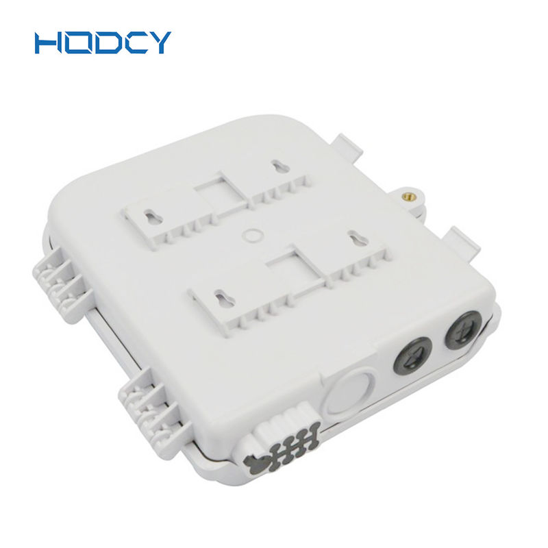 PLC 분배기를 탑재하는 FTTH 8 공항 광섬유 배전상자 1시 8분 야외 벽