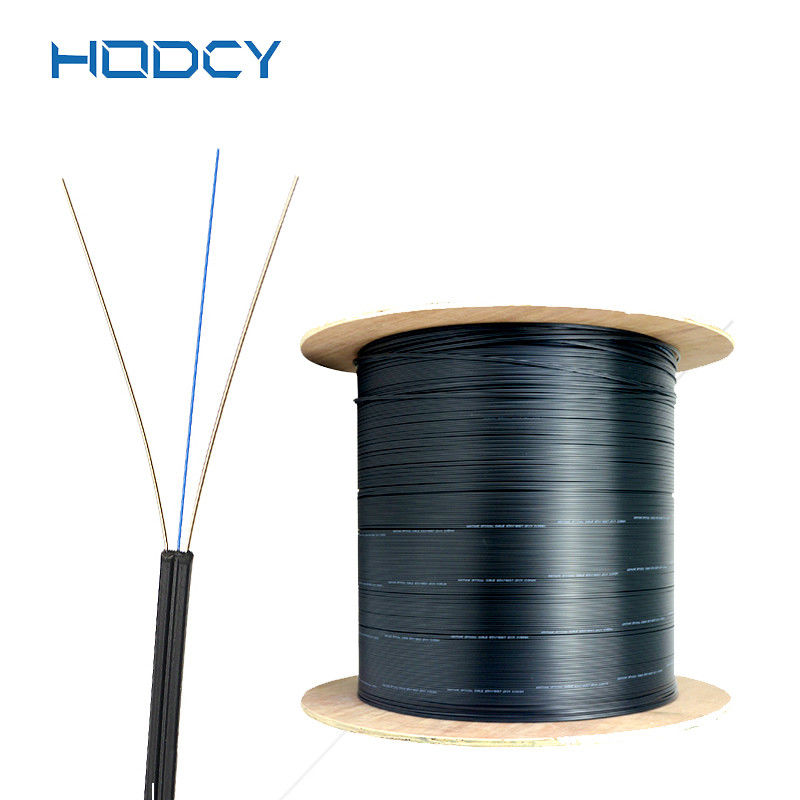 FTTH 야외 드롭 케이블 패치가 끈으로 묶는다고, 공기 자립하 광섬유는 전보를 칩니다