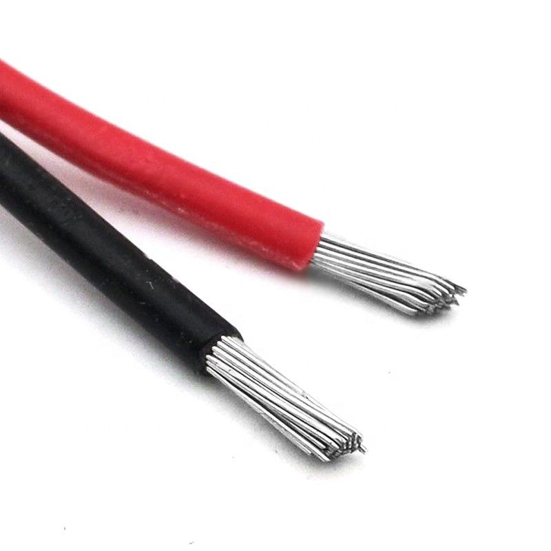 1.5mm2 PV 태양 케이블 듀얼 코어 2000 AWG 내염성 주석 도금 구리 관리인
