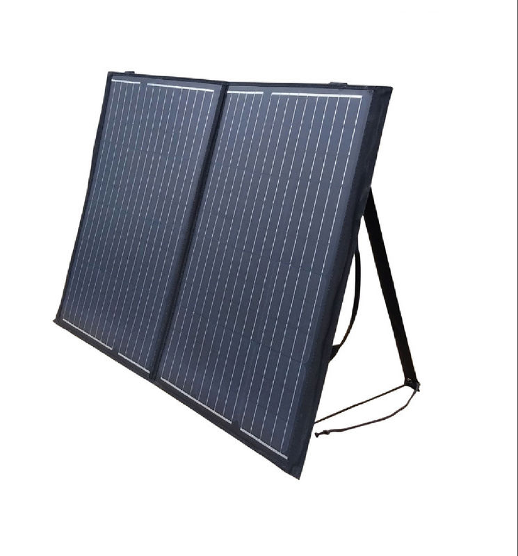 접은 방수 태양 PV 판 충전기 듀얼 100w 5V 2.1A USB 가지고 다닐 수 있는 2