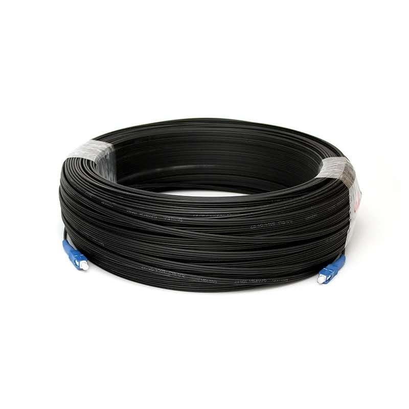 FTTH 광가입자망 케이블, 8.5 킬로그램 / 킬로미터 1F-4F SC 광섬유 케이블