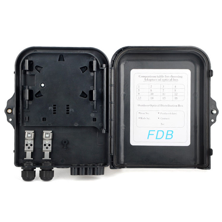 야외 광섬유 배전상자 16 핵심 1x16 FTTH 분배기 박스 1.8KG
